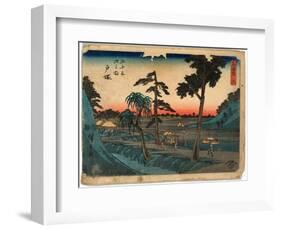 Totsuka Ando Hiroshige-Utagawa Hiroshige-Framed Giclee Print