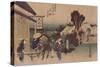 Totsuka, détour par Motomachi-Ando Hiroshige-Stretched Canvas