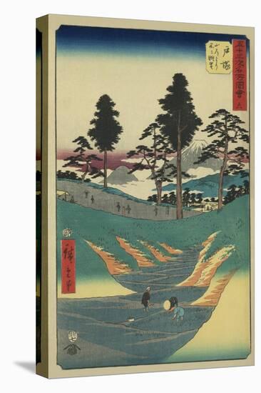 Totsuka-Ando Hiroshige-Stretched Canvas