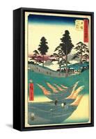 Totsuka-Utagawa Hiroshige-Framed Stretched Canvas