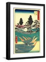 Totsuka-Utagawa Hiroshige-Framed Giclee Print