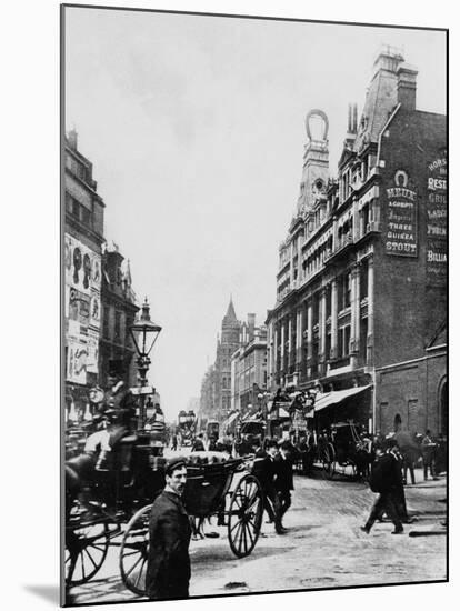 Tottenham Court Road C. 1895-null-Mounted Photographic Print