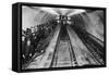 Tottenham Court Road Tube Station Escalators, London, 1926-1927-null-Framed Stretched Canvas