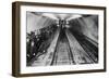 Tottenham Court Road Tube Station Escalators, London, 1926-1927-null-Framed Giclee Print