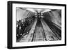 Tottenham Court Road Tube Station Escalators, London, 1926-1927-null-Framed Giclee Print