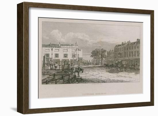 Tottenham High Cross, London-George Cooke-Framed Giclee Print