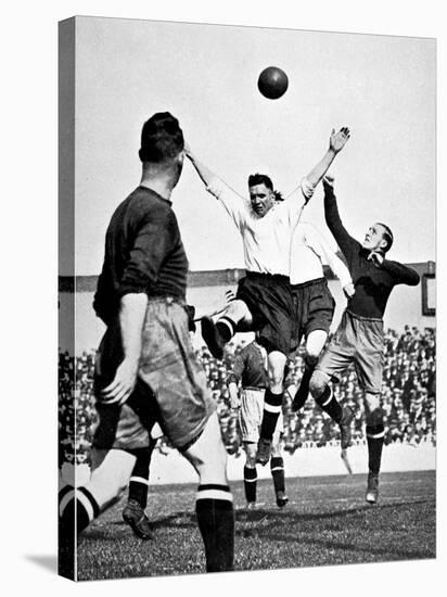 Tottenham Hotspur Vs. Bury, White Hart Lane, 1929-null-Stretched Canvas