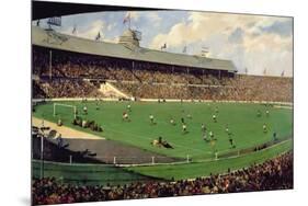 Tottenham V. Burnley, F.A. Challenge Cup, 1962-Terence Cuneo-Mounted Giclee Print