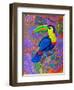 Toucan, 2021, (oil on canvas)-Jane Tattersfield-Framed Giclee Print