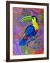 Toucan, 2021, (oil on canvas)-Jane Tattersfield-Framed Giclee Print