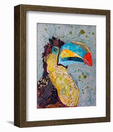 Toucan Dance-null-Framed Art Print