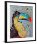 Toucan Dance-null-Framed Art Print