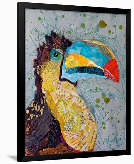 Toucan Dance-null-Framed Art Print