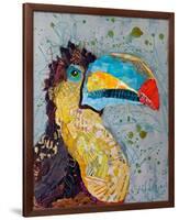 Toucan Dance-null-Framed Art Print