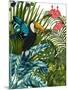 Toucan in Tropical Forest-Fab Funky-Mounted Art Print