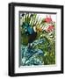 Toucan in Tropical Forest-Fab Funky-Framed Art Print