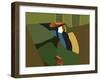 Toucan Luke-Belen Mena-Framed Giclee Print