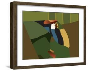 Toucan Luke-Belen Mena-Framed Giclee Print