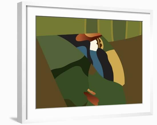 Toucan Luke-Belen Mena-Framed Giclee Print