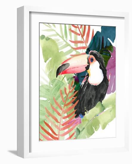 Toucan Palms I-Jennifer Paxton Parker-Framed Art Print