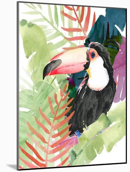 Toucan Palms I-Jennifer Paxton Parker-Mounted Art Print