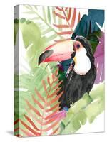 Toucan Palms I-Jennifer Paxton Parker-Stretched Canvas
