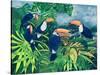 Toucan Talk-Lisa Graa Jensen-Stretched Canvas