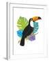 Toucan Tropics - Wild-Clara Wells-Framed Giclee Print