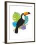 Toucan Tropics - Wild-Clara Wells-Framed Giclee Print