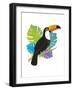 Toucan Tropics - Wild-Clara Wells-Framed Giclee Print