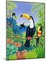 Toucans, 1993-Liz Wright-Mounted Giclee Print