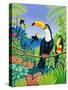 Toucans, 1993-Liz Wright-Stretched Canvas