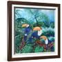 Toucans, 2012-Lisa Graa Jensen-Framed Giclee Print