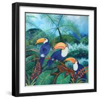 Toucans, 2012-Lisa Graa Jensen-Framed Giclee Print