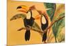 Toucans I-Linda Baliko-Mounted Premium Giclee Print