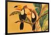 Toucans I-Linda Baliko-Framed Art Print