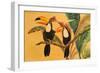 Toucans I-Linda Baliko-Framed Art Print