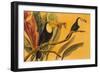 Toucans II-Linda Baliko-Framed Art Print