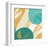 Touch II-Yashna-Framed Art Print