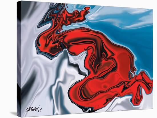 Touch Life-Rabi Khan-Stretched Canvas