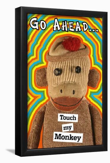 Touch My Monkey-null-Framed Poster