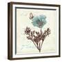 Touch of Blue I-Katie Pertiet-Framed Art Print