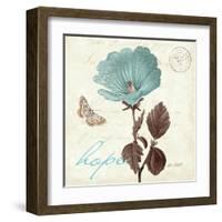 Touch of Blue III-Katie Pertiet-Framed Art Print