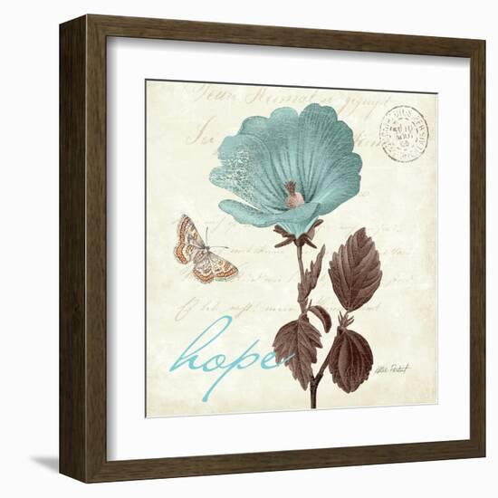 Touch of Blue III-Katie Pertiet-Framed Art Print