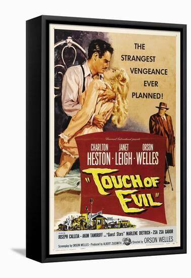 Touch of Evil, 1958, Directed by Orson Welles-null-Framed Stretched Canvas