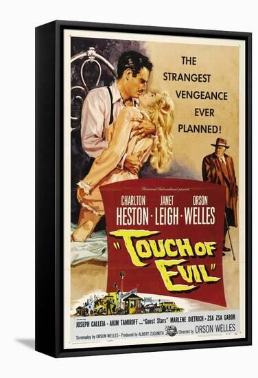 Touch of Evil, 1958, Directed by Orson Welles-null-Framed Stretched Canvas