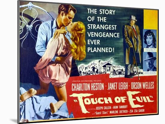 Touch of Evil, 1958-null-Mounted Art Print