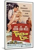 Touch of Evil, Charlton Heston, Janet Leigh, Orson Welles, 1958-null-Mounted Art Print