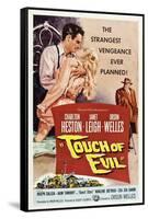 Touch of Evil, Charlton Heston, Janet Leigh, Orson Welles, 1958-null-Framed Stretched Canvas