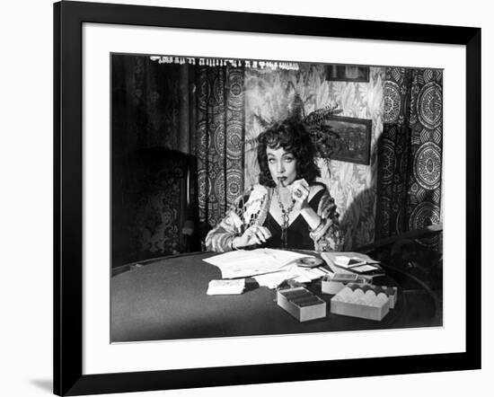 Touch Of Evil, Marlene Dietrich, 1958-null-Framed Photo